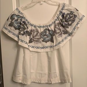 Off the shoulder top